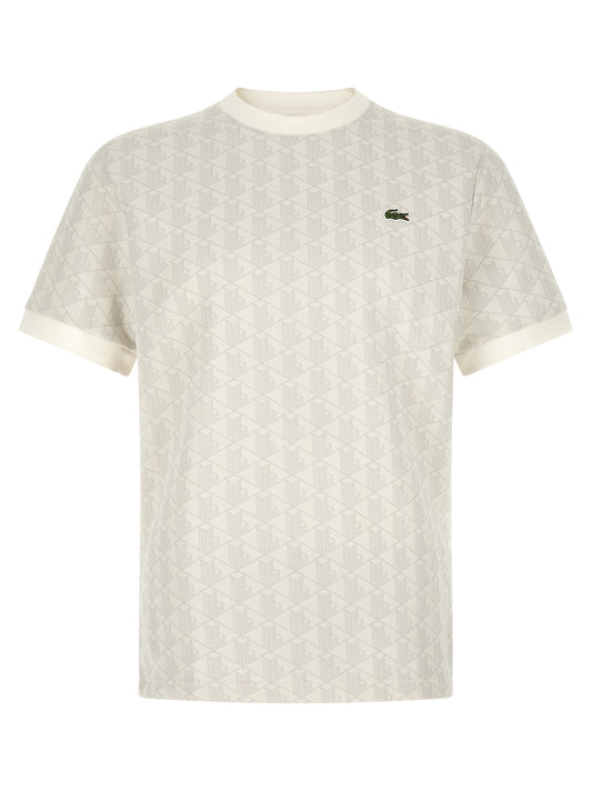Beige Polyester T-Shirt