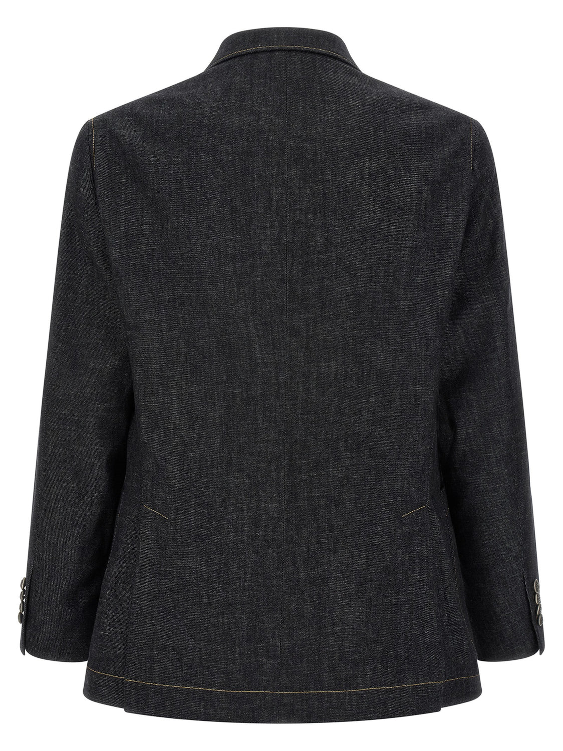Blue Cotton Blazer