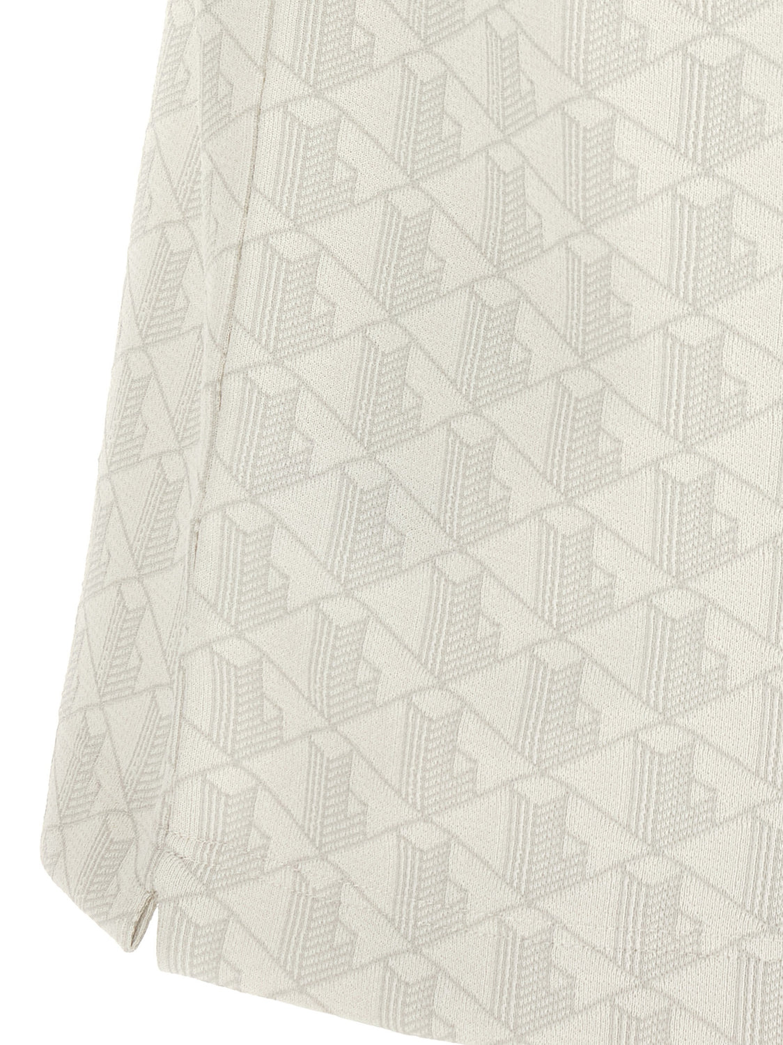 White Polyester Polo Shirt
