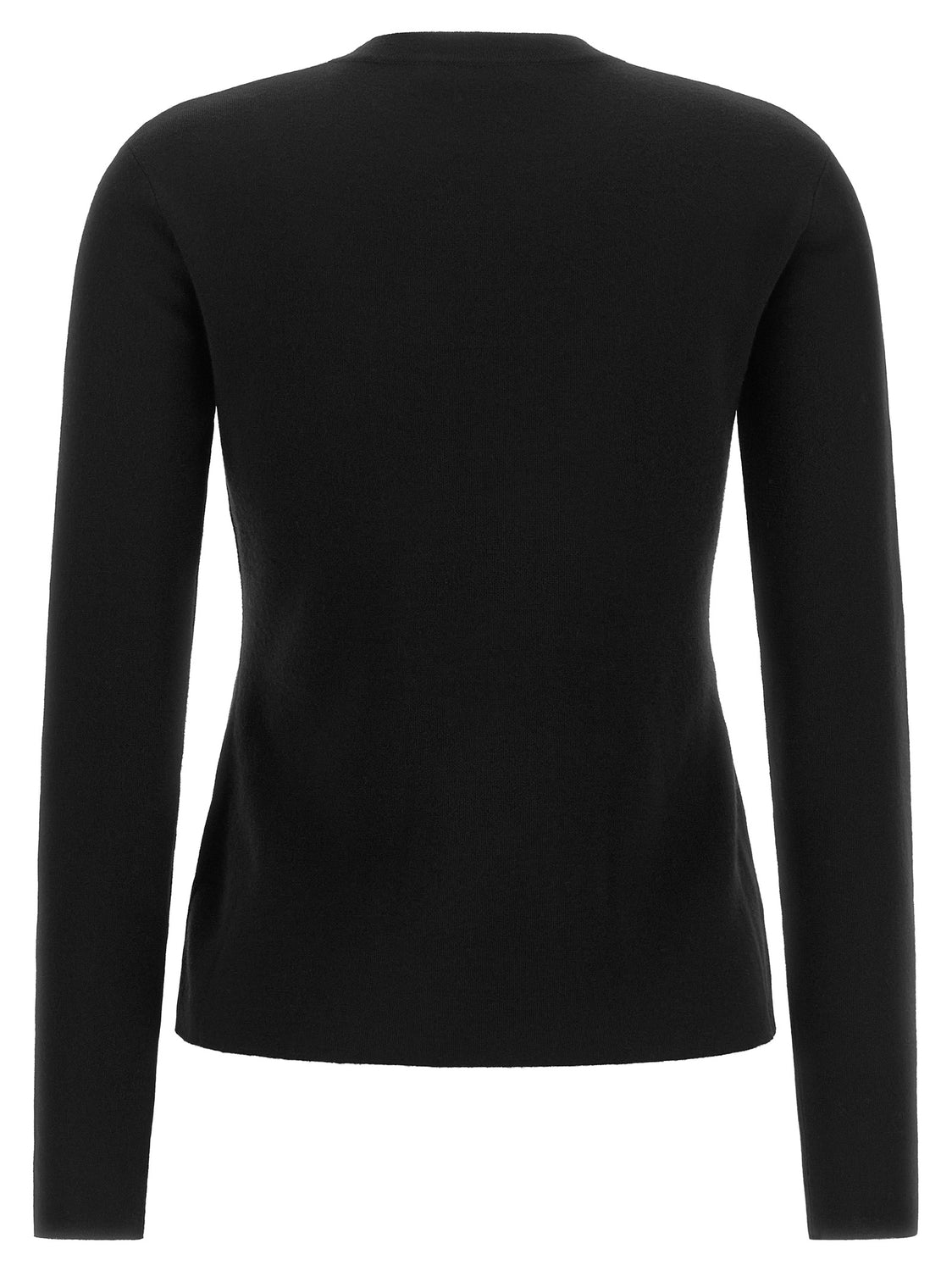 Black Virgin Wool Cardigan