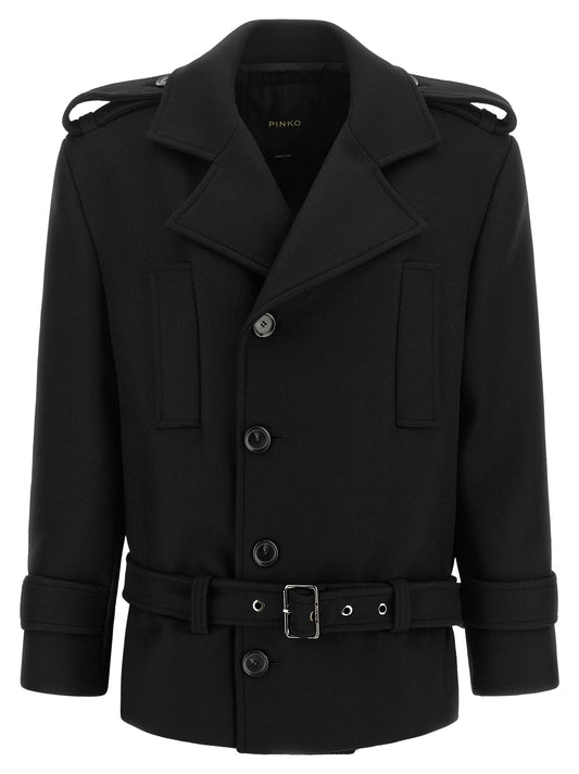 Black Wool Coat