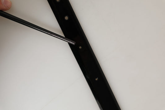 Black Classic Leather Gold Tone Buckle Belt