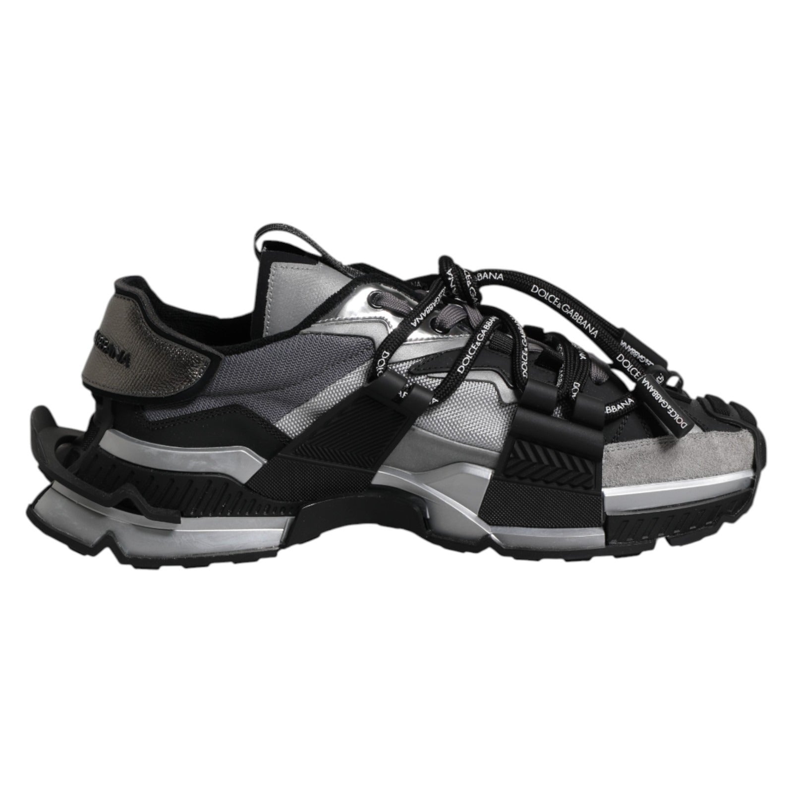 Multicolor Panelled Space Sneakers Men L-39 R-39.5 Shoes