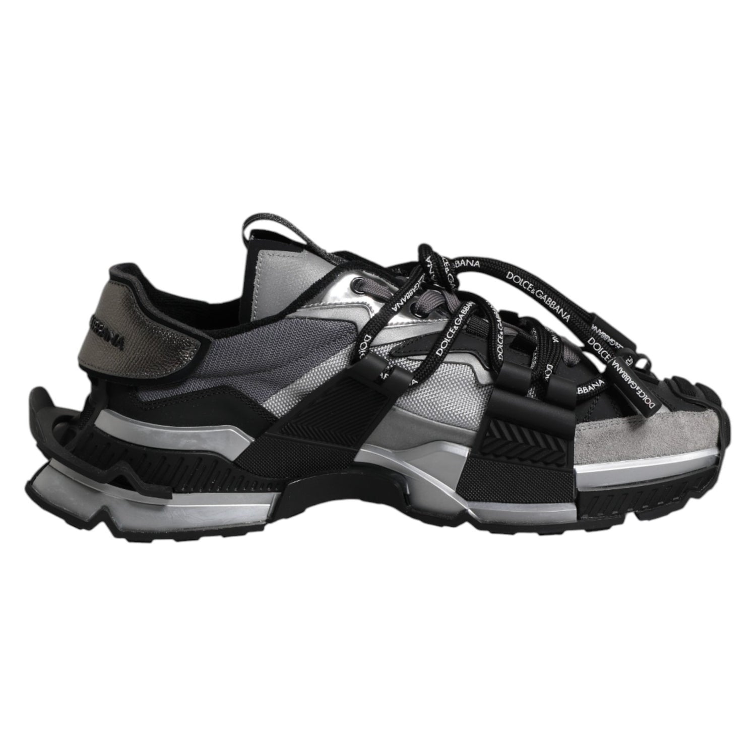 Multicolor Panelled Space Sneakers Men L-39 R-39.5 Shoes