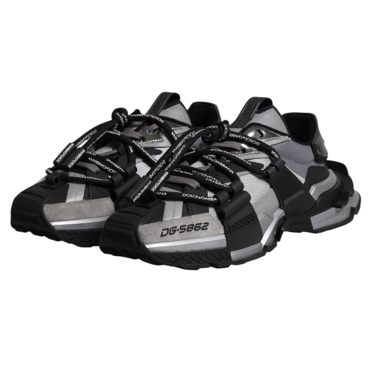 Multicolor Panelled Space Sneakers Men L-39 R-39.5 Shoes