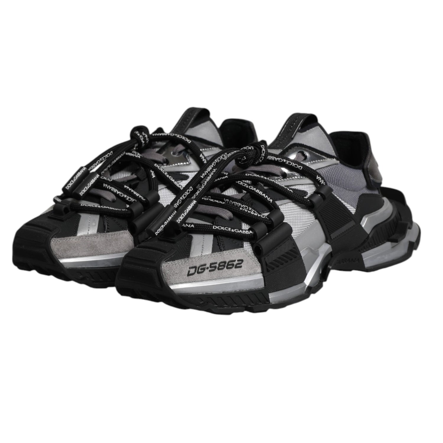 Multicolor Panelled Space Sneakers Men L-39 R-39.5 Shoes