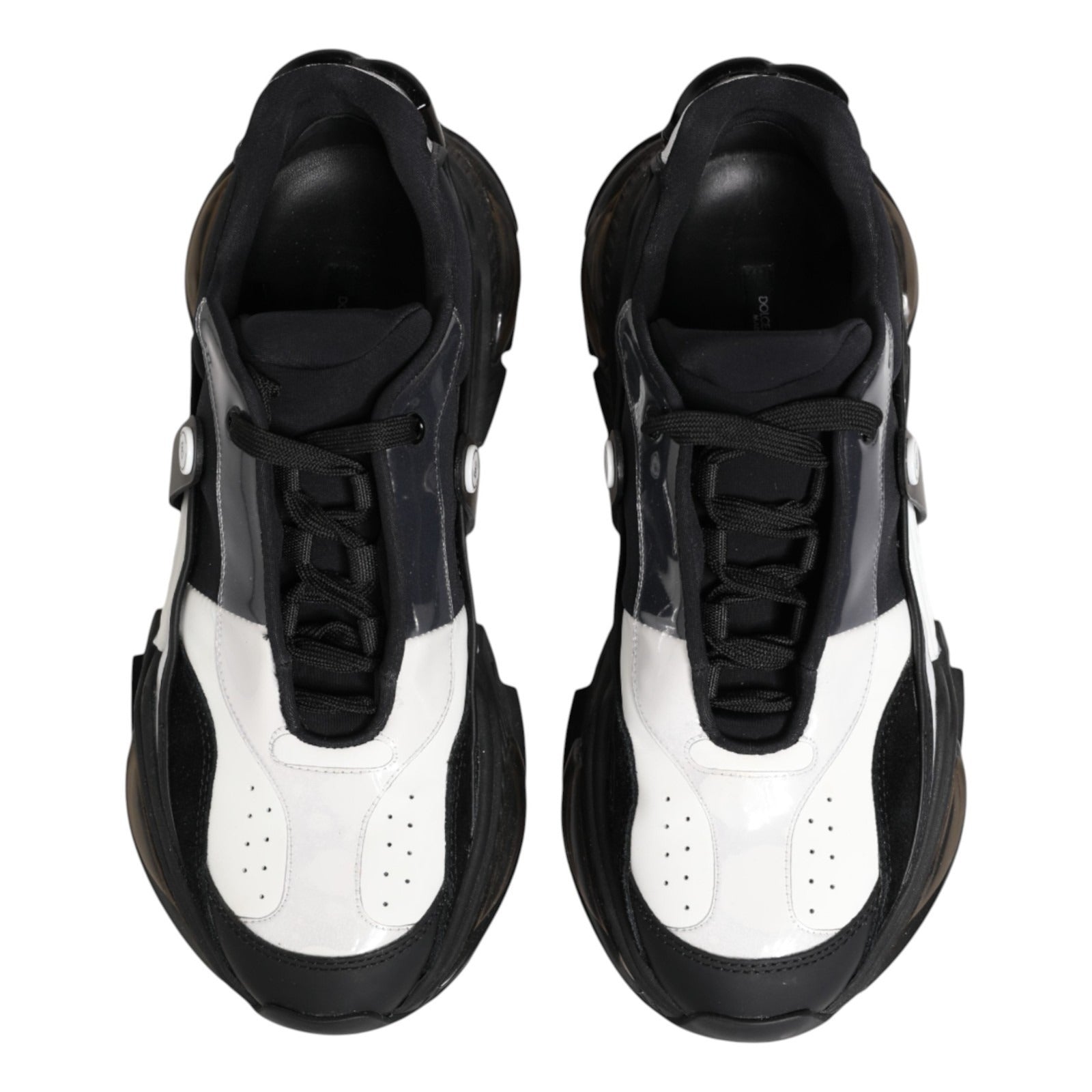 White Black Logo Airmaster Sneakers Shoes