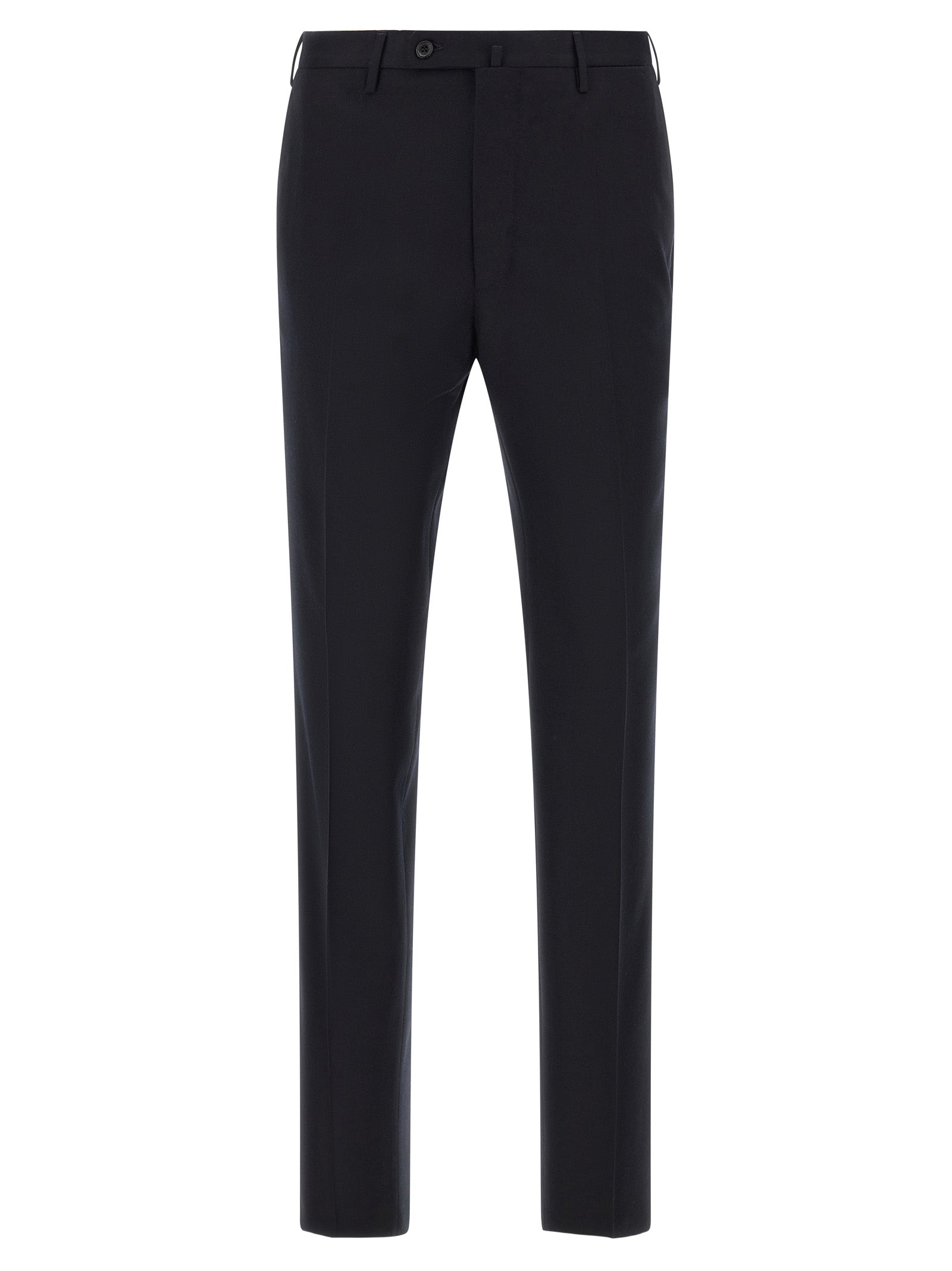 Blue Virgin Wool Dress Pants