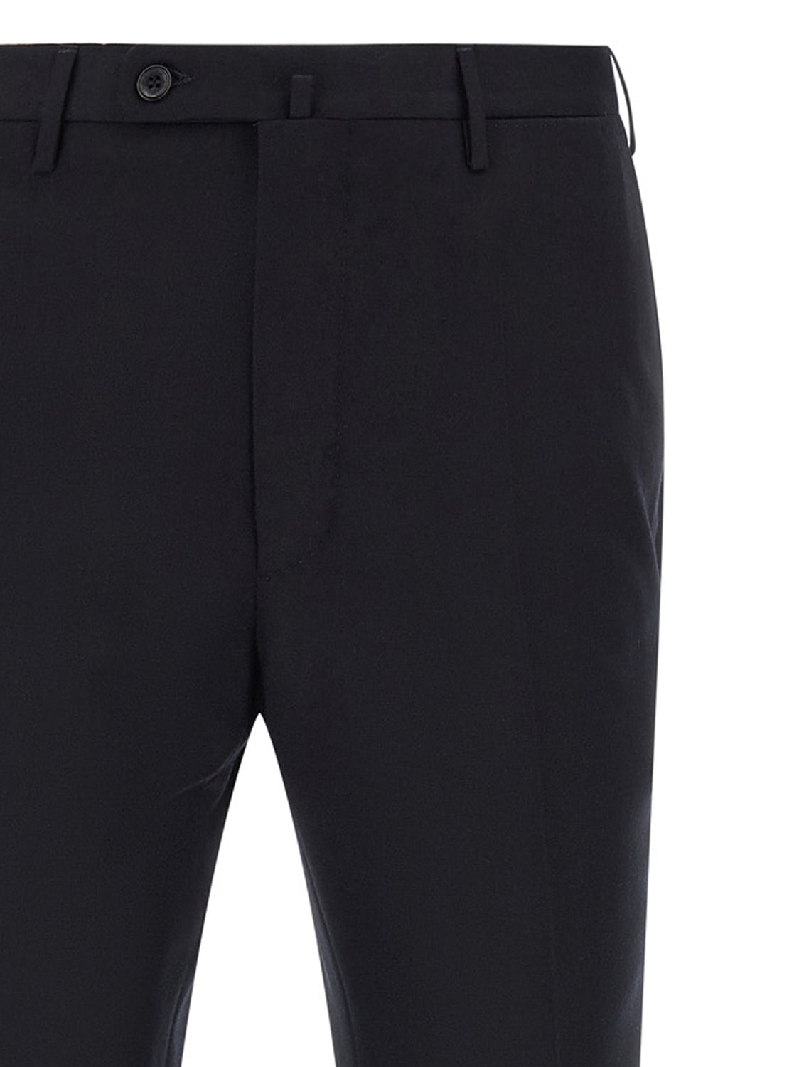 Blue Virgin Wool Dress Pants
