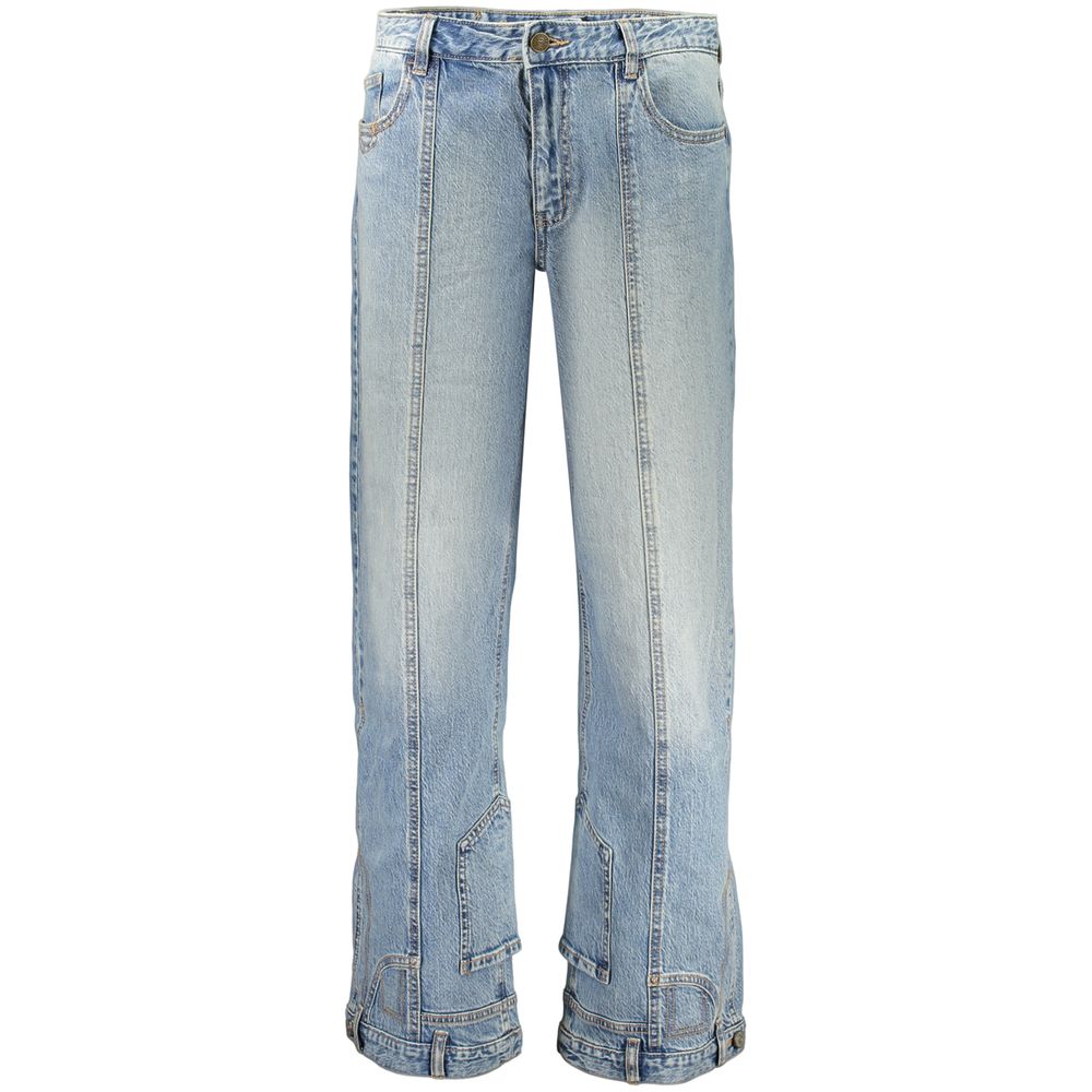 Azzurro Cotton Womens Jeans