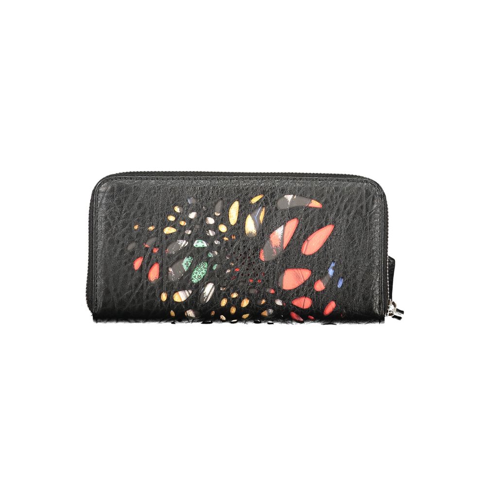 Nero Polyurethane Womens Wallet