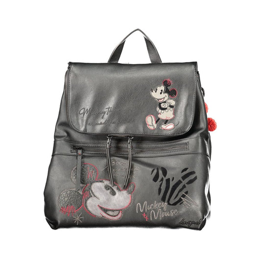 Nero Polyurethane Women's Backpack