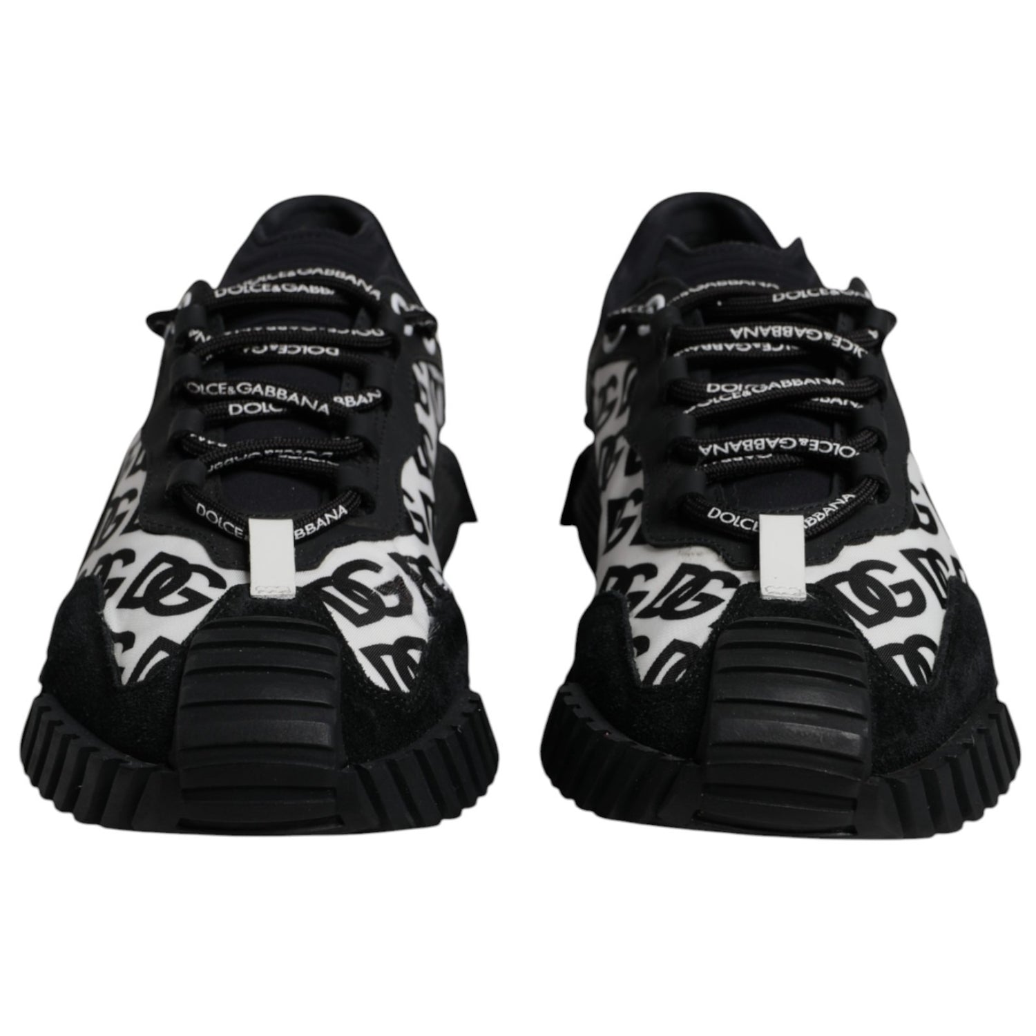 Black Logo Lace Up Low Top NS1 Sneakers Shoes