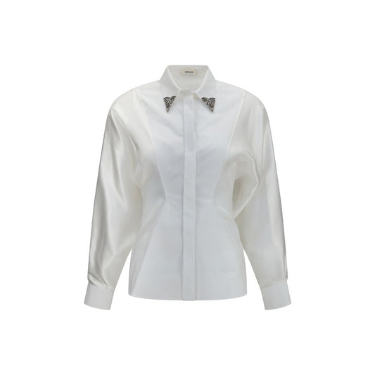 White Cotton Dress Shirt