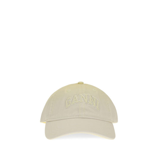 Beige Cotton Cap (Baseball Hat)