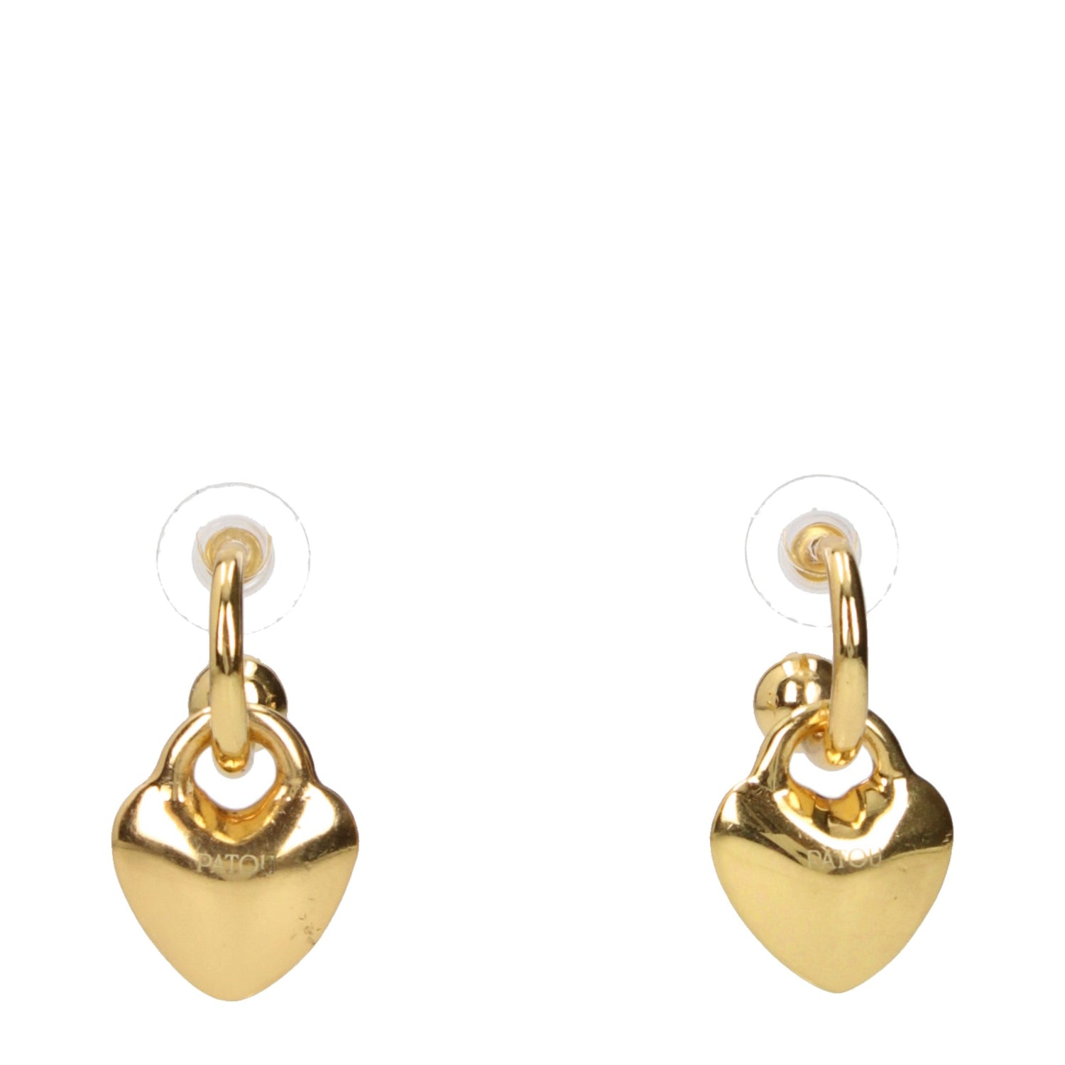 Gold Brass Earrings