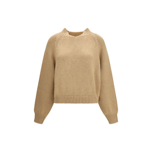 Beige Cashmere Sweater