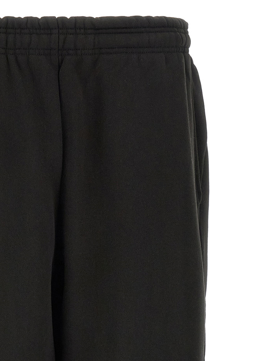 Black Cotton Joggers (Workout Pants)