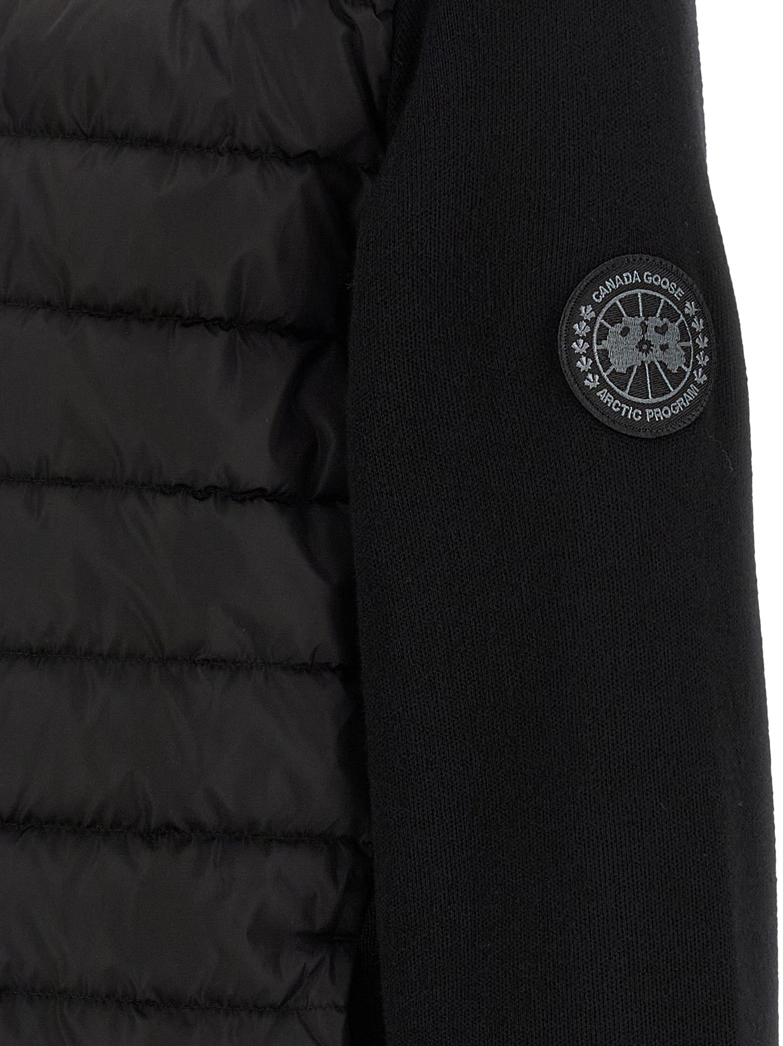 Black Wool Full-Length Jacket