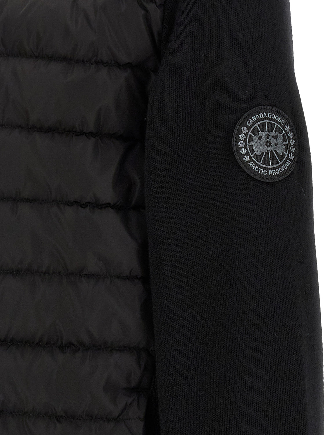 Black Wool Full-Length Jacket