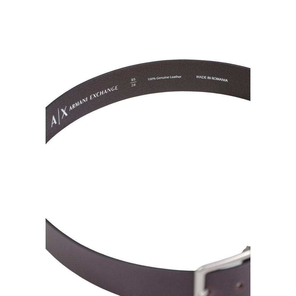 Brown Leather Regular Belt