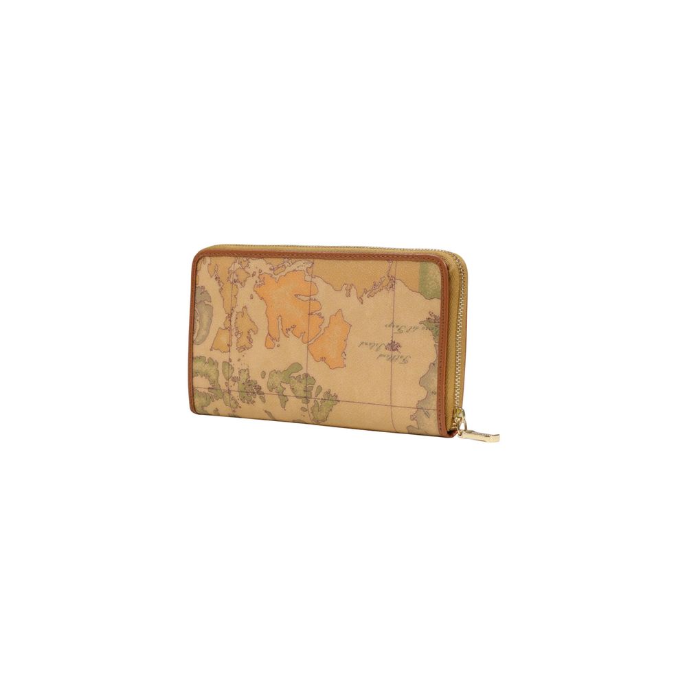 Beige Leather Wallet