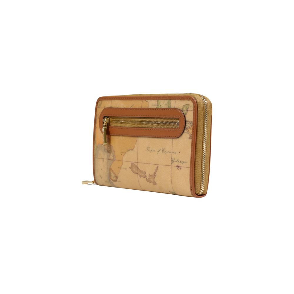 Beige Leather Wallet