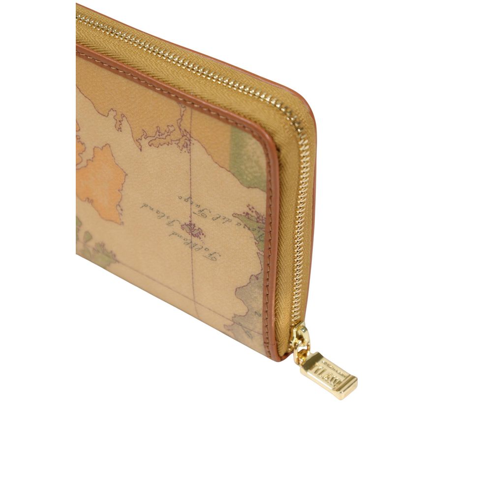 Beige Leather Wallet