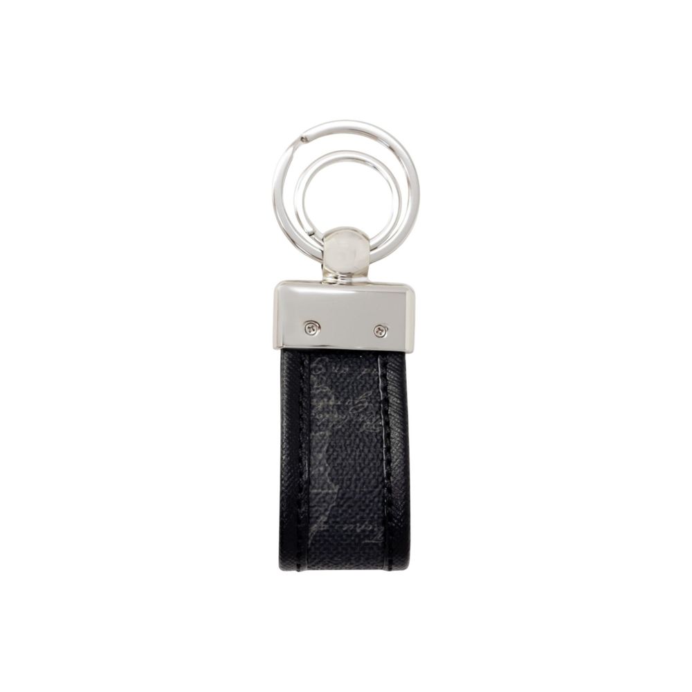 Black Leather Keychain