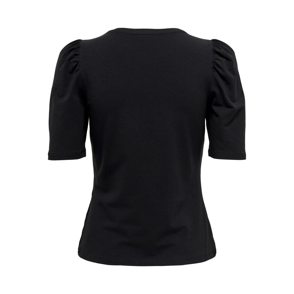 Black Cotton T-Shirt