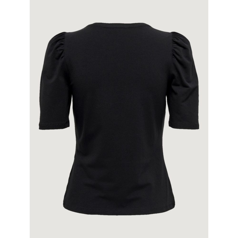 Black Cotton T-Shirt