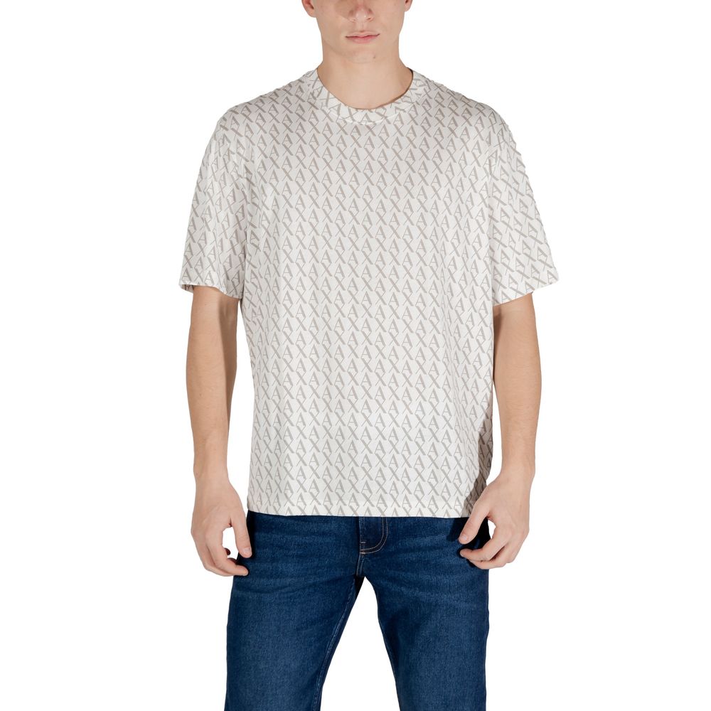 Cream Cotton T-Shirt