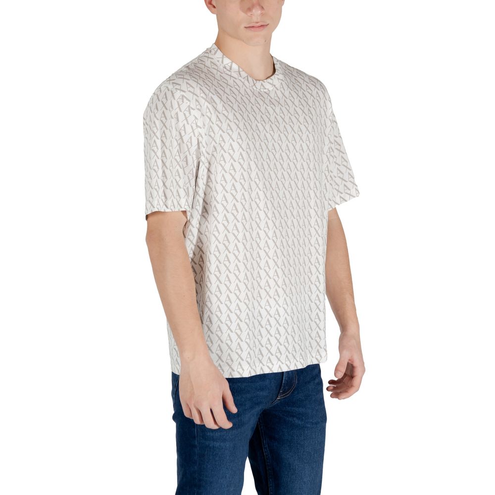 Cream Cotton T-Shirt