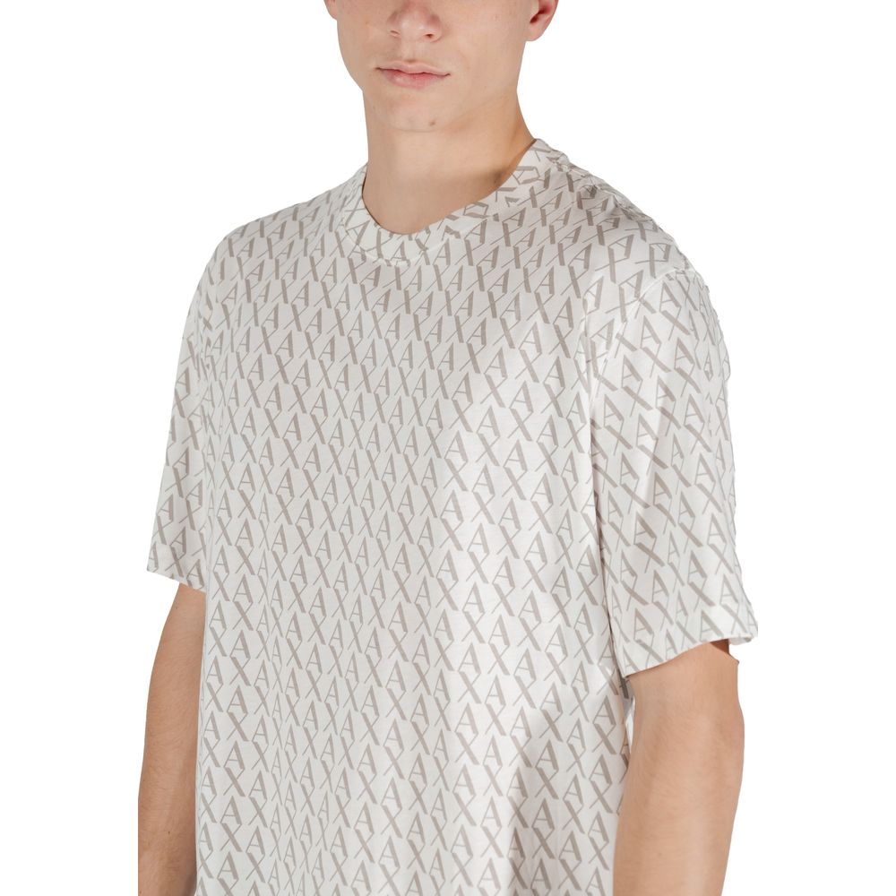 Cream Cotton T-Shirt