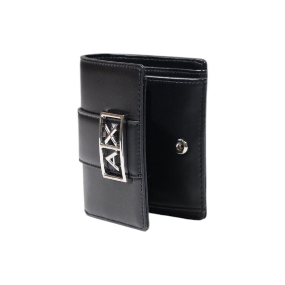 Black Polyester Wallet