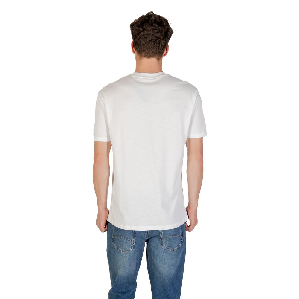 Cream Cotton T-Shirt