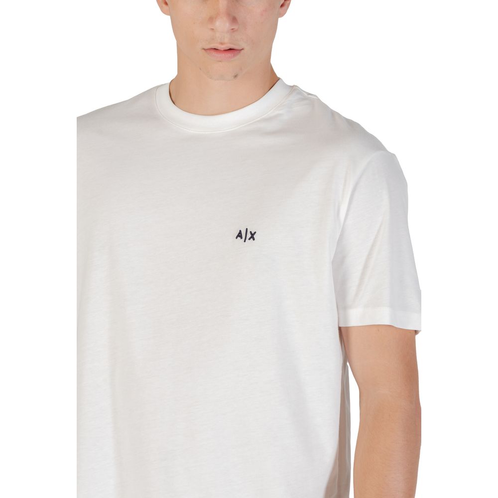 Cream Cotton T-Shirt