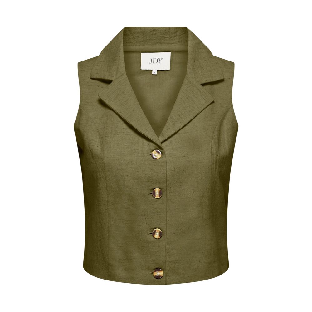 Green Cotton Waistcoat