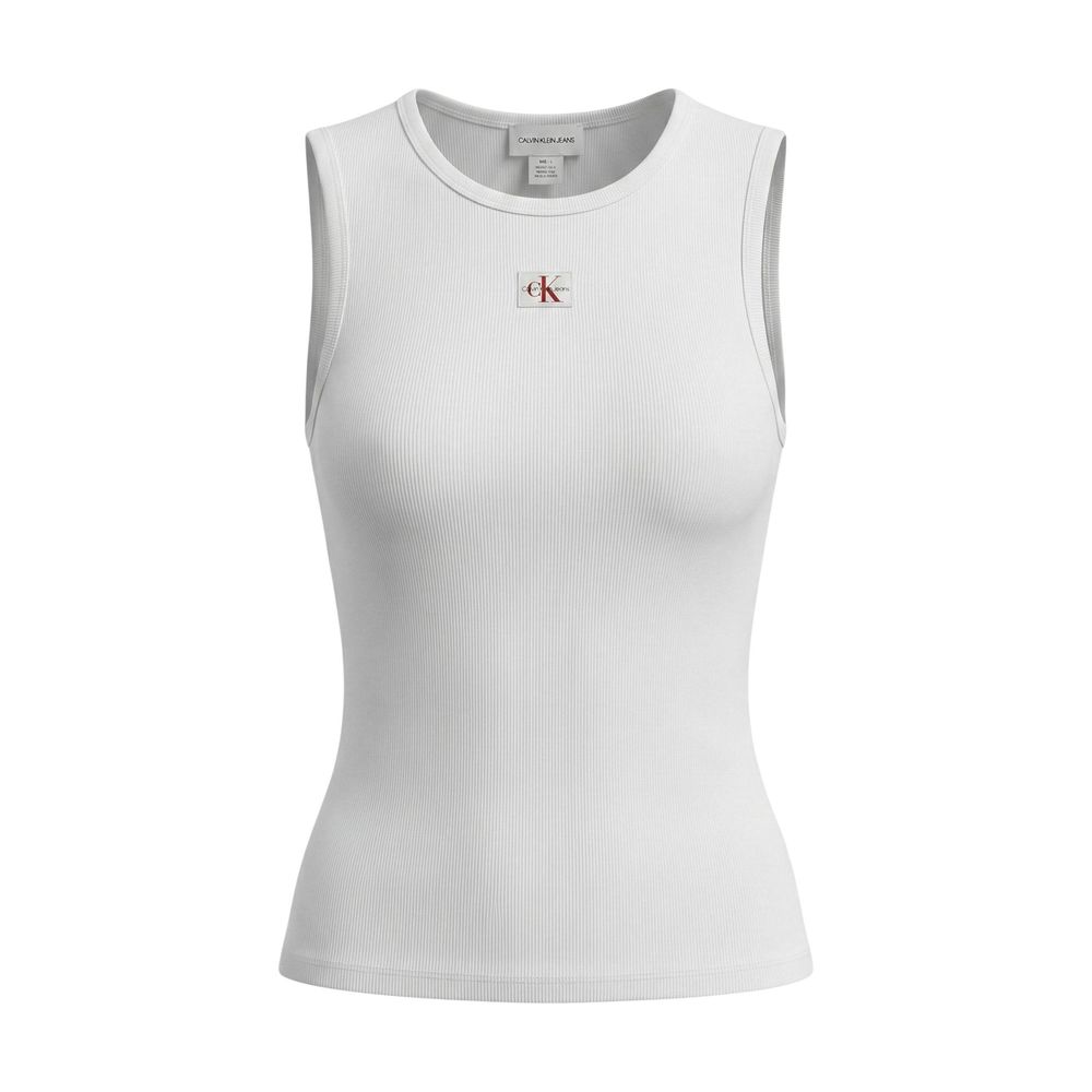 White Cotton Tank Tops