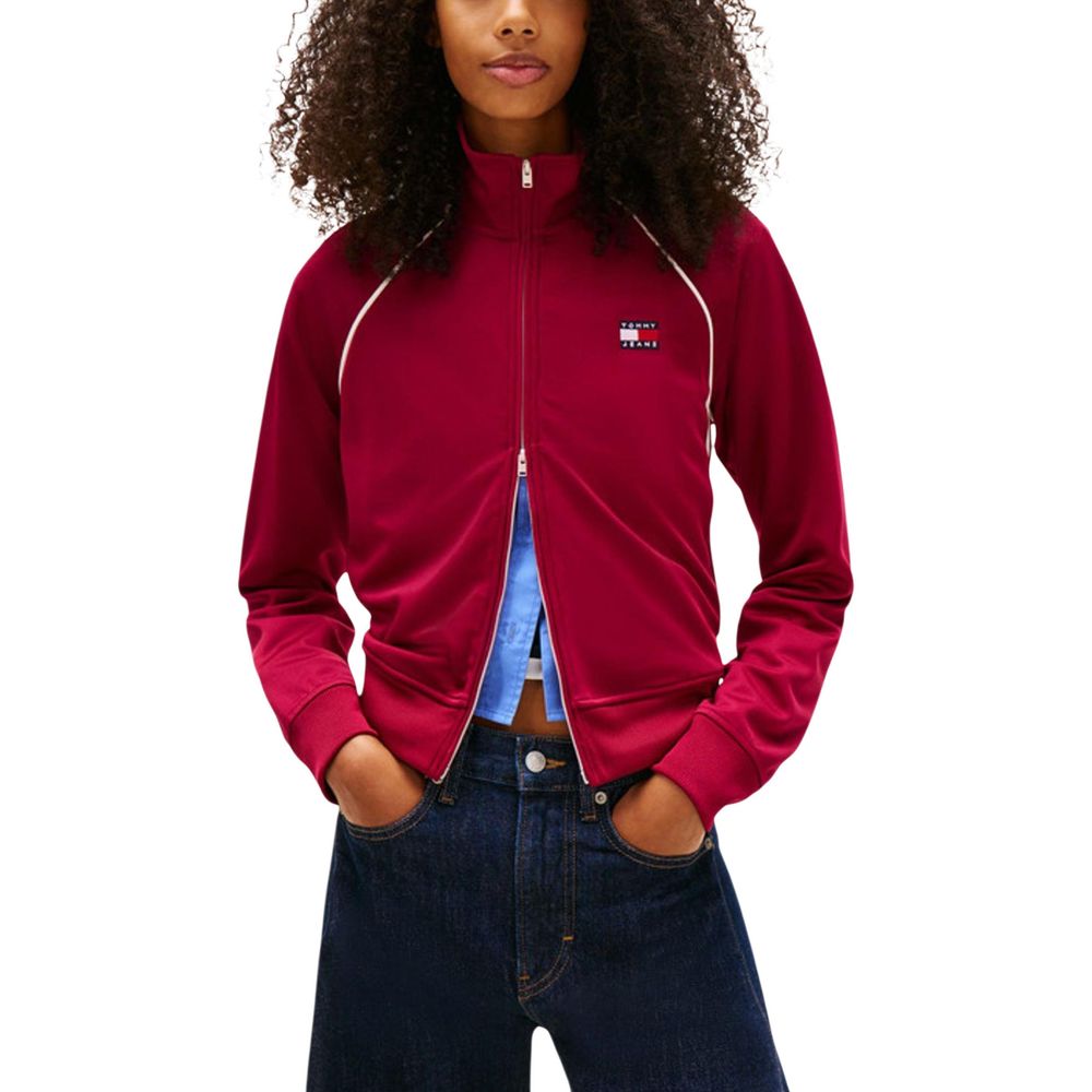 Bordeaux Recycled Polyester Sweatshirt