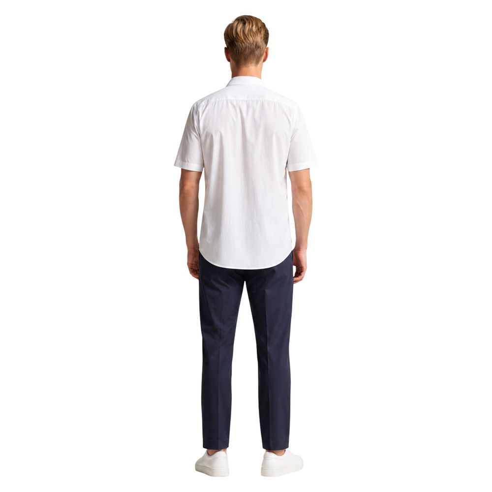 White Polyamide Shortsleeve Shirt