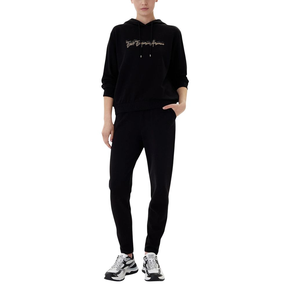 Black Cotton Tracksuit