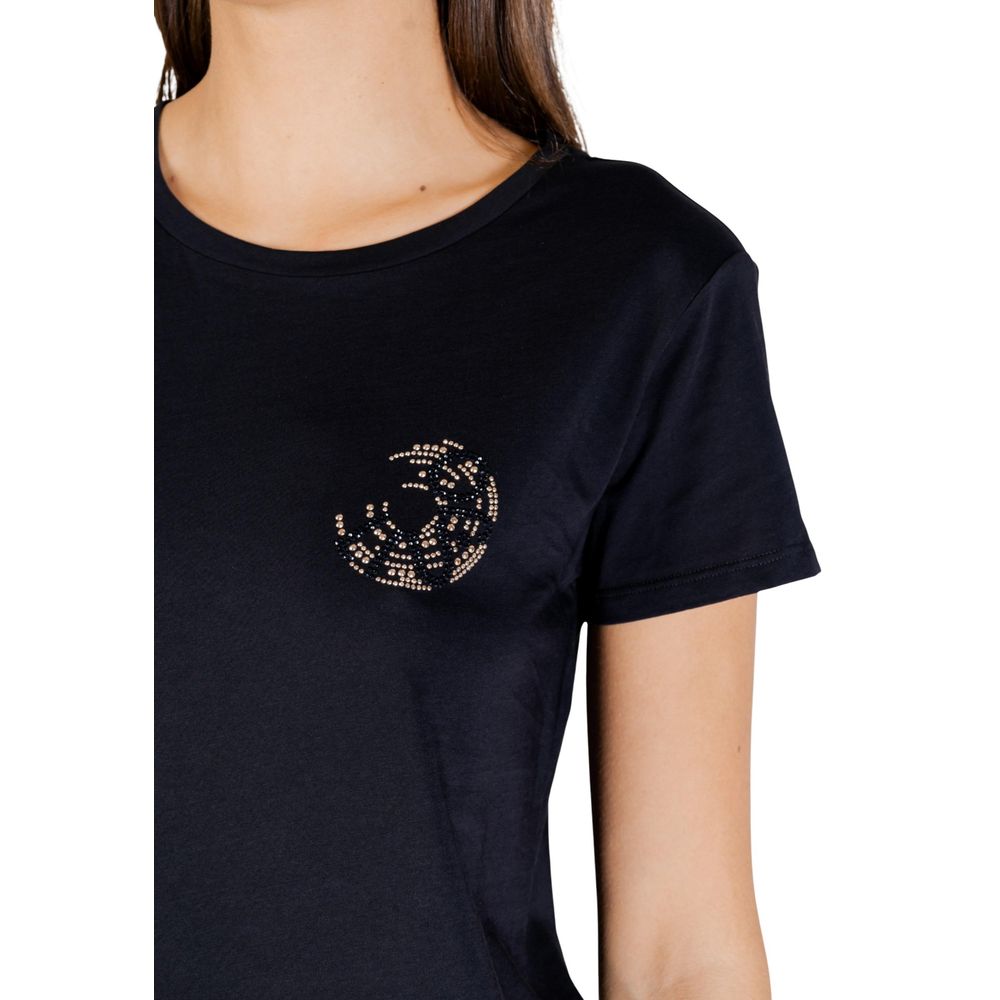 Black Cotton T-Shirt