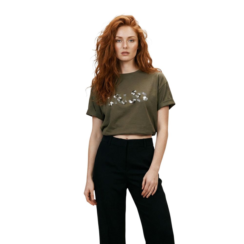 Green Cotton T-Shirt