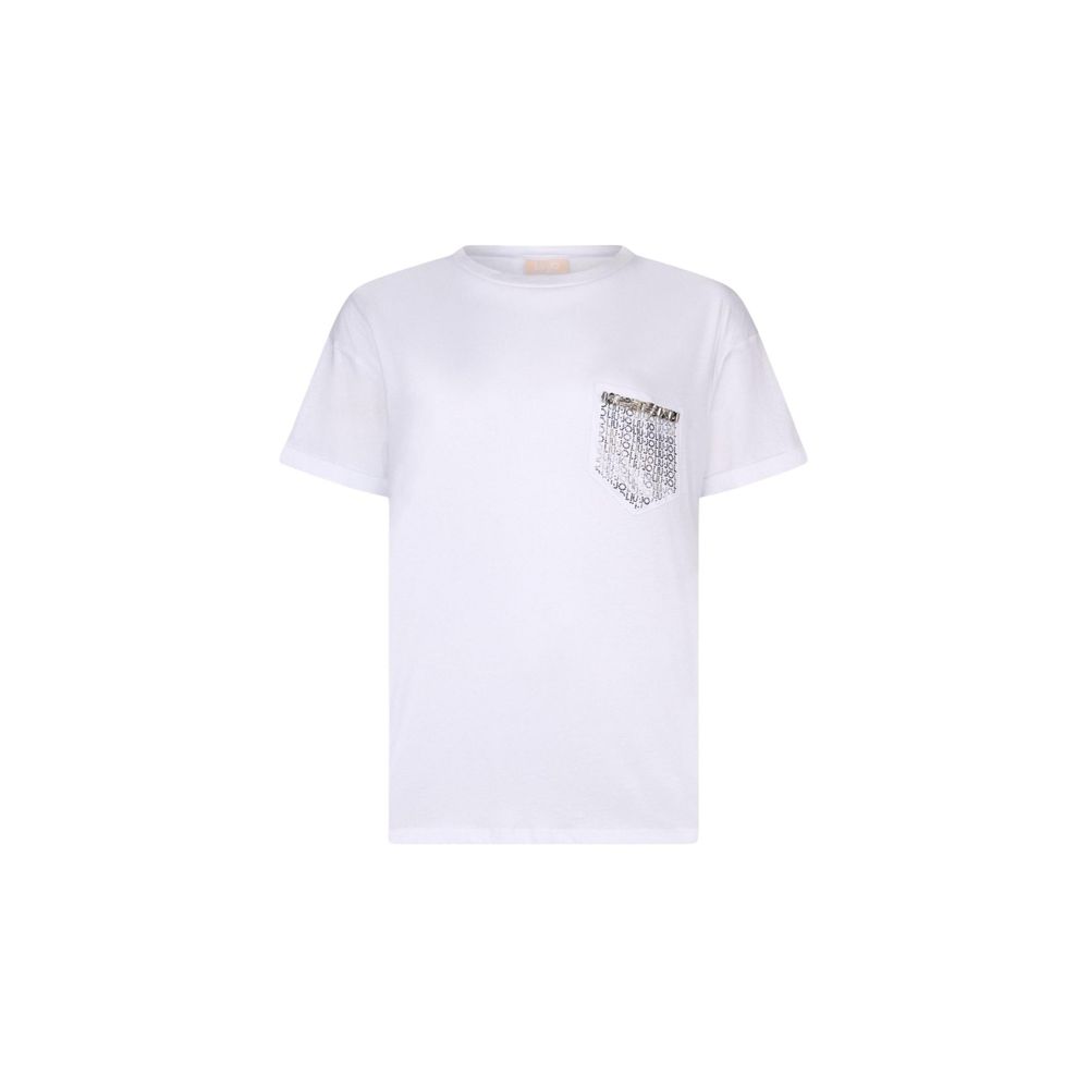 Cream Cotton T-Shirt
