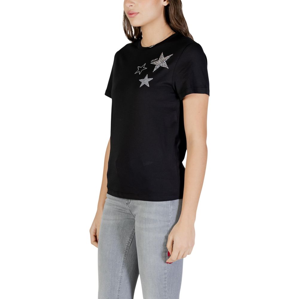 Black Cotton T-Shirt