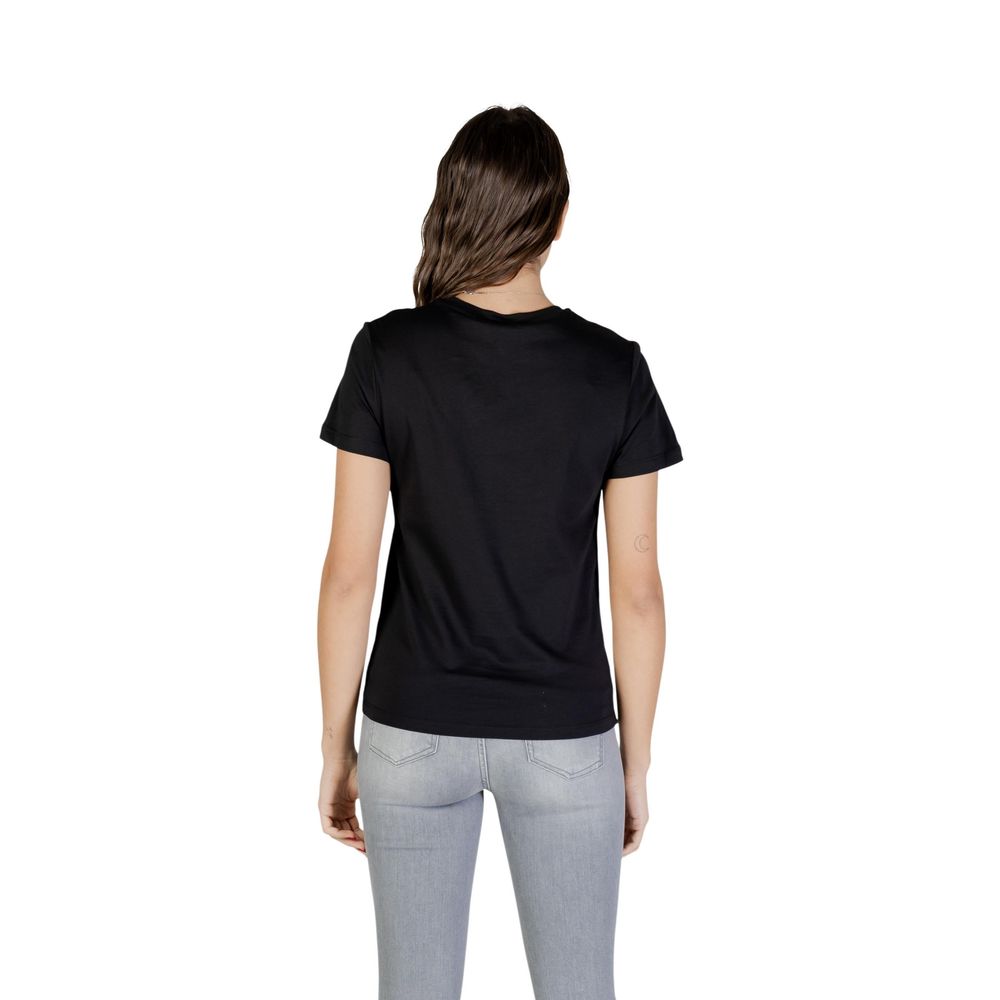 Black Cotton T-Shirt