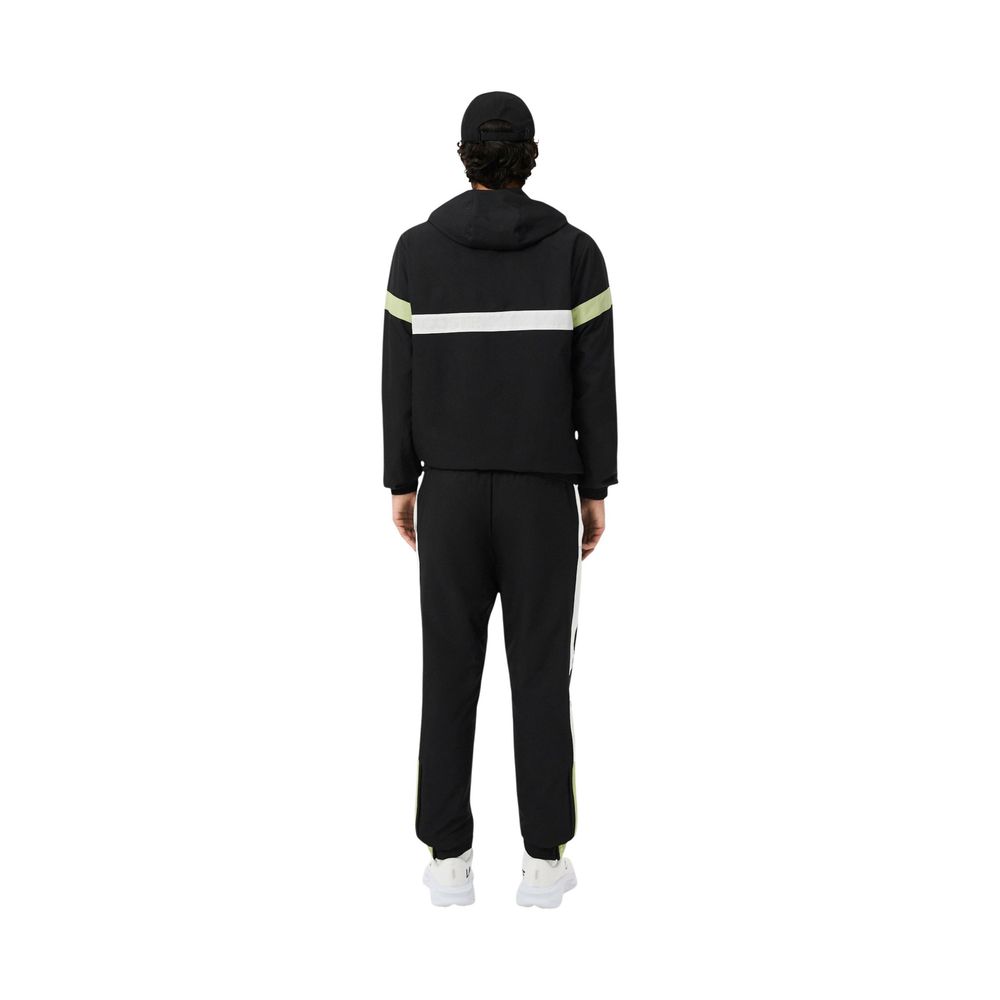 Black And White Polyester Sweatsuit