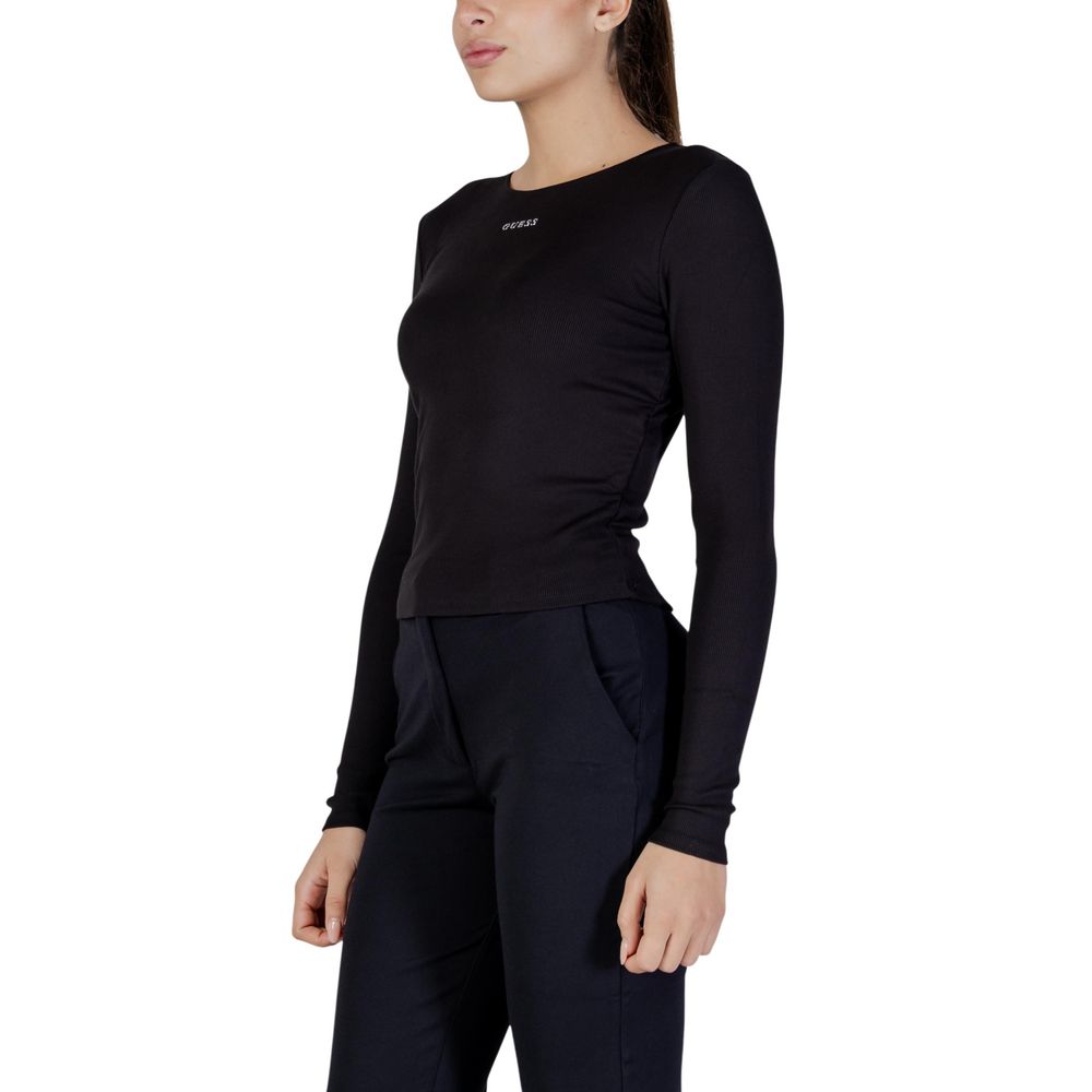 Black Modal Long Sleeve T-Shirt