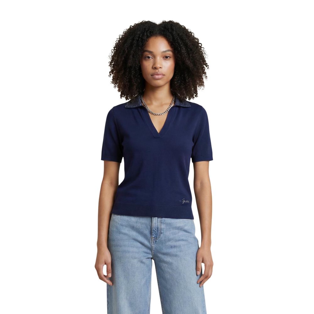 Blue Wool T-Shirt